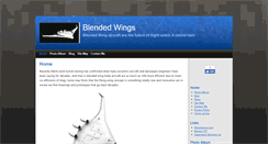 Desktop Screenshot of blendedwings.com